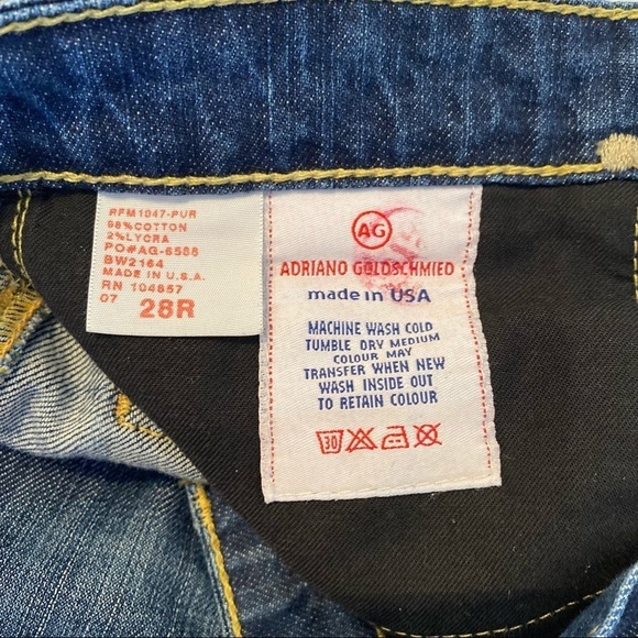 Adriano Goldschmied The Shorty Cuffed Cropped Jeans - 28 - Picture 6 of 16